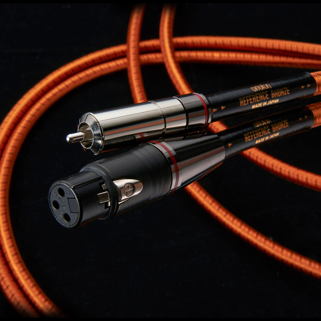 Ortofon RCAケーブル ペア約１５０cm深淵の響き銘品お値下げ特価 Reference Bronze RCA/XLR – Ortofon OFFICIAL ONLINE SHOP
